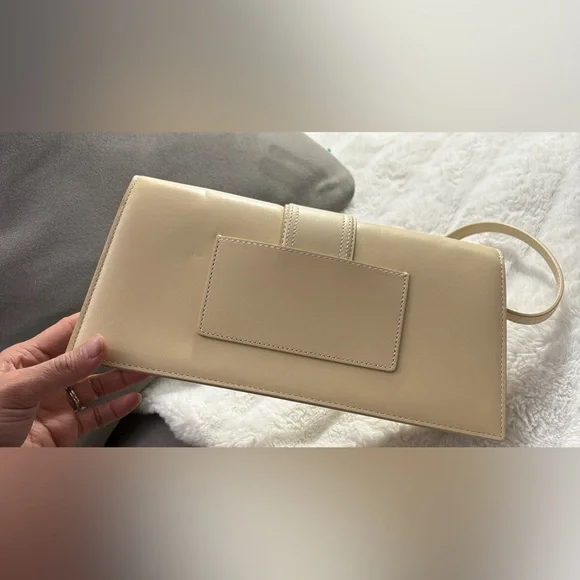 Jacquemus Le Bambino Long bag in calf leather.